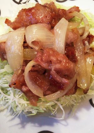 安い豚コマで絶品豚の生姜焼き-レシピのメイン写真