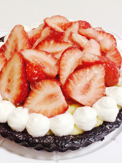 いちごとオレオのタルト♡-レシピのメイン写真
