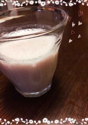 簡単♪苺みるくジュース-レシピのメイン写真