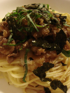 牛肉のおろし和風パスタ-レシピのメイン写真