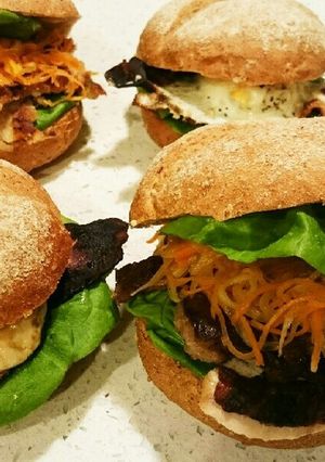 カリカリチキンと野菜の絶品サンドウィッチ-レシピのメイン写真