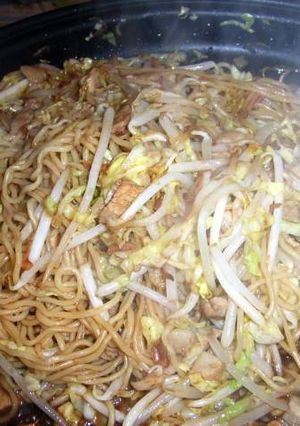 ぷりぷり麺としゃきっと野菜の焼きそば-レシピのメイン写真