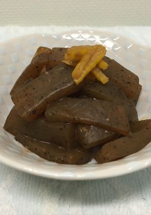 柚子香るこんにゃくの煮物 25分-レシピのメイン写真
