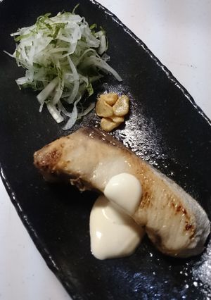 鰤のガーリックグリル マヨネーズソース-レシピのメイン写真
