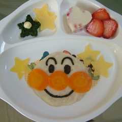 รูปของ 離乳食ポテトでアンパンマン<中期～後期>