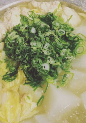温まる！簡単！ふわふわ鶏つくね鍋-レシピのメイン写真
