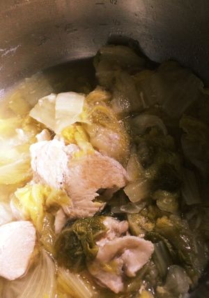 白菜一株使い切るスープ風-レシピのメイン写真