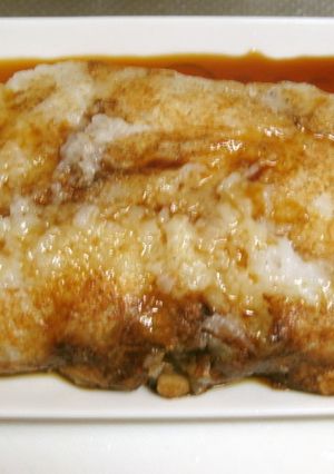 鶏皮と山芋の鉄板焼き-レシピのメイン写真