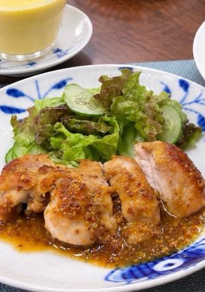 簡単めちゃうま！ハニーマスタードチキン-レシピのメイン写真