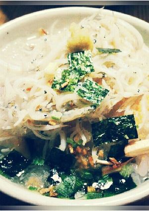 松茸のお吸い物さらっとおろししらす茶漬け-レシピのメイン写真