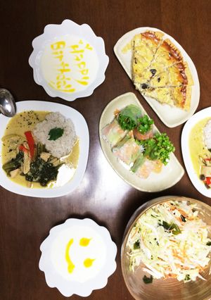 おかあさまのお誕生日献立-レシピのメイン写真