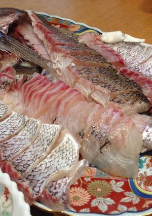 男の3種の鯛刺身-レシピのメイン写真
