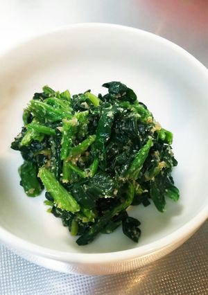 冷凍ほうれん草で簡単ごま和え-レシピのメイン写真