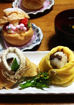 お雛様おにぎり-レシピのメイン写真