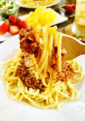 アメリカ発★味わい超リッチ★ミートソース-レシピのメイン写真