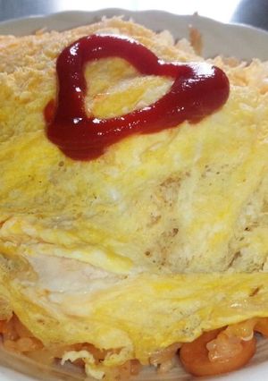 モヤシ入りオムライス-レシピのメイン写真