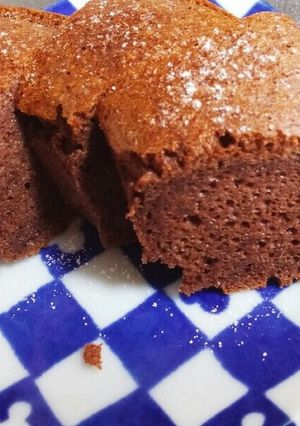 米粉でｺｺｱｼﾌｫﾝｹｰｷ★-レシピのメイン写真