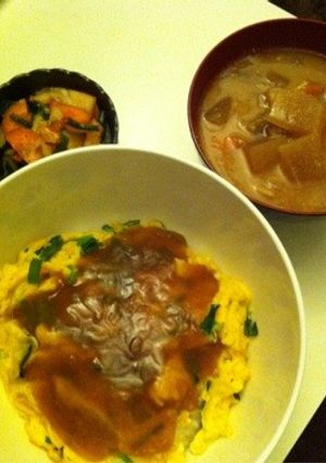 簡単！トロふわニラ玉あんかけ丼-レシピのメイン写真