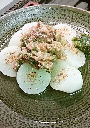 豚味噌のせ大根煮-レシピのメイン写真