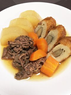 ごぼ天と大根の煮物-レシピのメイン写真