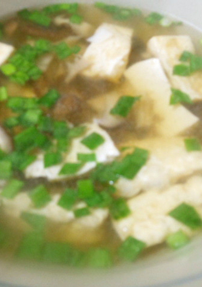 豆腐ときのこのスープ　簡単-レシピのメイン写真