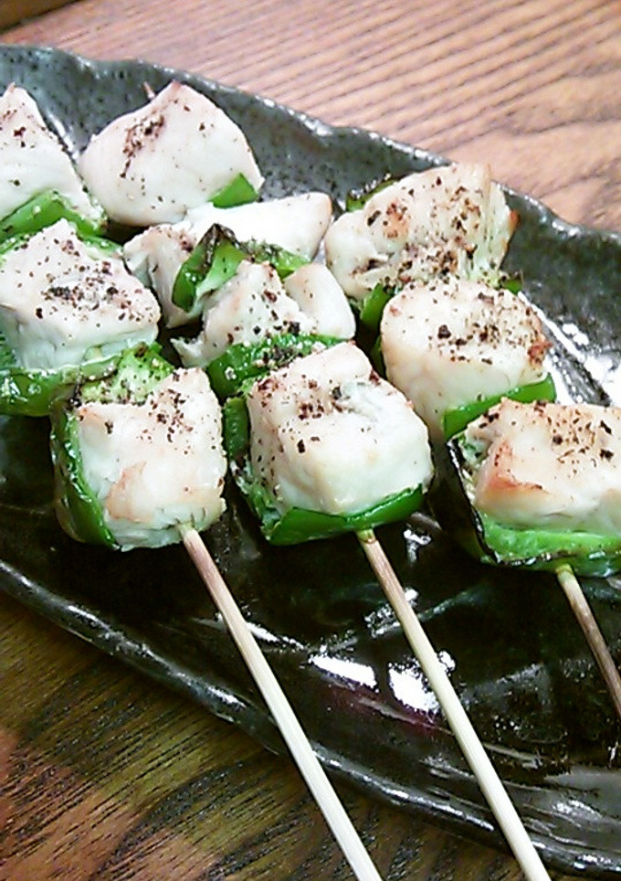 ピーマンとささ身串焼き-レシピのメイン写真