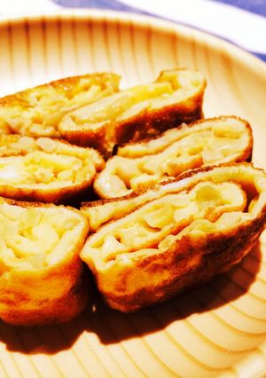【離乳食】納豆オムレツ【後期〜】-レシピのメイン写真