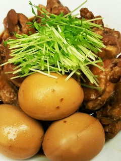 手羽元の簡単さっぱり煮!-レシピのメイン写真