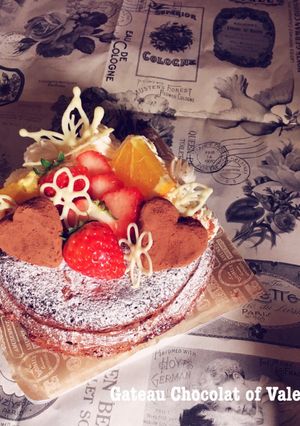 簡単☆材料２つでガトーショコラ-レシピのメイン写真