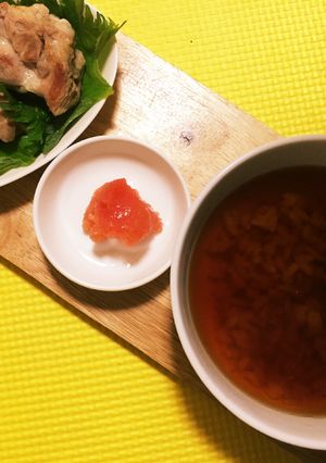 夜食に☆紅茶茶漬け-レシピのメイン写真
