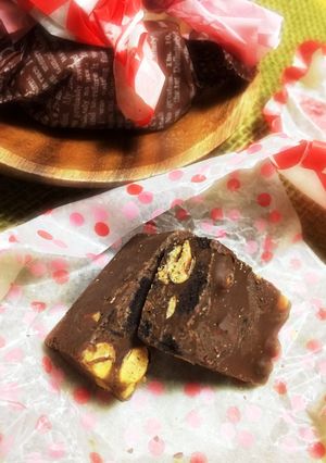 節分豆とオレオのチョコバー-レシピのメイン写真
