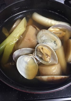 アサリと葱のおすまし.+*:ﾟ+｡.☆-レシピのメイン写真