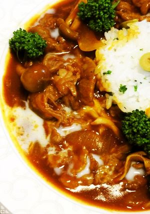 隠し味はビール★ハッシュドビーフ-レシピのメイン写真