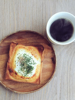 簡単目玉焼きトースト-レシピのメイン写真