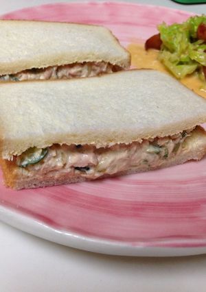 定番の味。みんなのツナサンド-レシピのメイン写真