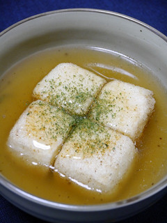簡単!揚げだし豆腐(トリュフ風味)-レシピのメイン写真