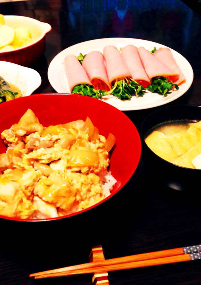 親子丼の簡単献立-レシピのメイン写真