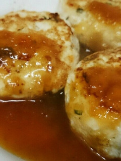 しそ香る蓮根入り豆腐ハンバーグ-レシピのメイン写真