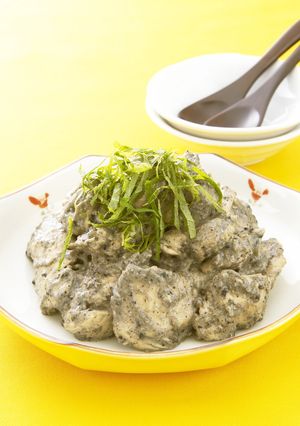 <減塩>鶏肉のたっぷりごま風味-レシピのメイン写真