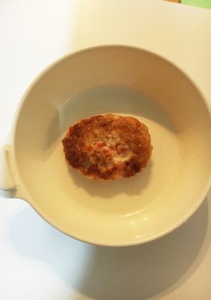 材料3つ〜簡単☆豆腐ハンバーグ・離乳後期-レシピのメイン写真