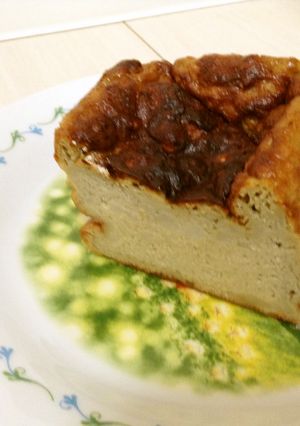 しっとりチーズケーキ風~ひみつのダブル~-レシピのメイン写真