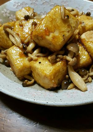 豆腐の甘辛いため-レシピのメイン写真