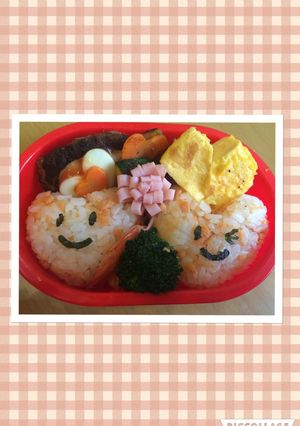 ハートいっぱいお弁当-レシピのメイン写真