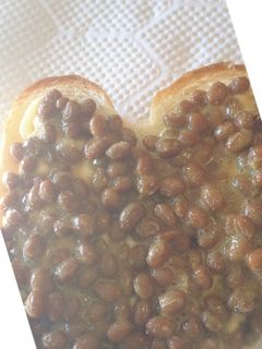 マヨ納豆トースト-レシピのメイン写真