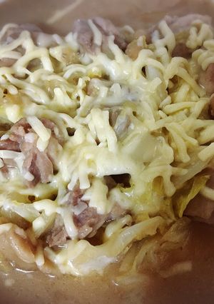 鶏肉とキャベツの味噌チーズ煮-レシピのメイン写真