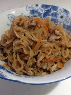 切り干し大根の煮物-レシピのメイン写真