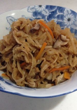 切り干し大根の煮物-レシピのメイン写真