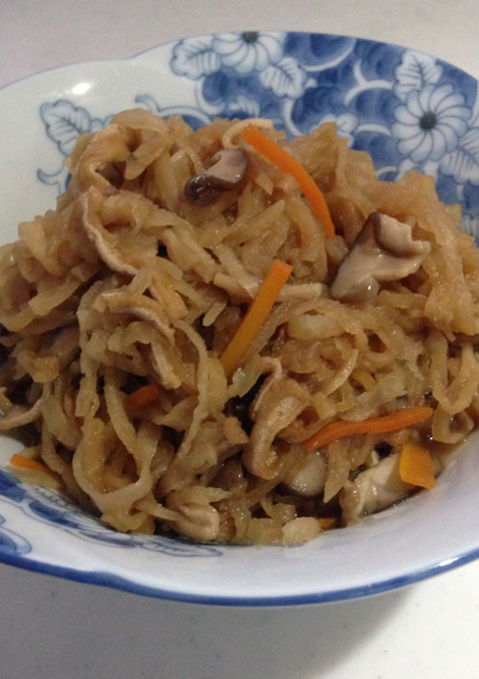 切り干し大根の煮物-レシピのメイン写真