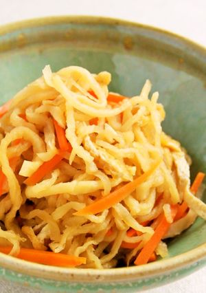 手間いらず♪切干大根の煮物-レシピのメイン写真
