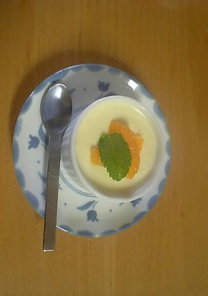 簡単オレンジヨーグルト（ムース風）-レシピのメイン写真